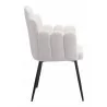 Noosa Dining Chair in Ivory-side view 1 - Noosa Dining Chair in Ivory-side view 1
