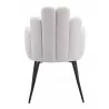 Noosa Dining Chair in Ivory-back view 1 - Noosa Dining Chair in Ivory-back view 1