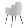 Noosa Dining Chair in Ivory-back view 2 - Noosa Dining Chair in Ivory-back view 2