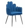 Noosa Dining Chair in Navy Blue-front view 2 - Noosa Dining Chair in Navy Blue-front view 2