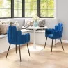 Noosa Dining Chair in Navy Blue-Lifestyle 2 - Noosa Dining Chair in Navy Blue-Lifestyle 2