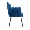 Noosa Dining Chair in Navy Blue-Side view 1 - Noosa Dining Chair in Navy Blue-Side view 1