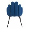 Noosa Dining Chair in Navy Blue-back view 2 - Noosa Dining Chair in Navy Blue-back view 2