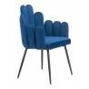 Noosa Dining Chair in Navy Blue-front view 3 - Noosa Dining Chair in Navy Blue-front view 3