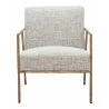 Zuo Modern Norrebro Accent Chair Beige Frost - Front View - Zuo Modern Norrebro Accent Chair Beige Frost - Front View