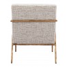 Zuo Modern Norrebro Accent Chair Beige Frost - Back  View