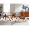 Greenington Sitka 36" Round Dining Table, Amber - Lifestyle