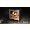 MF Fire Nova Wood Stove - Charcoal - Lifestyle 1