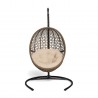 Tortuga Outdoor Rio Vista Outdoor Wicker Hanging Egg Chair with Stand 1