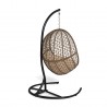 Tortuga Outdoor Rio Vista Outdoor Wicker Hanging Egg Chair with Stand 3