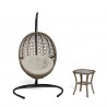 Tortuga Outdoor Rio Vista Outdoor Wicker Hanging Egg Chair And Side Table 9