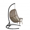 Tortuga Outdoor Rio Vista Outdoor Wicker Hanging Egg Chair And Side Table 7