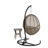Tortuga Outdoor Rio Vista Outdoor Wicker Hanging Egg Chair And Side Table 110