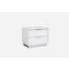 Navi Night Stand High Gloss White 