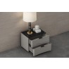 Massimo Nightstand in Light Gray-Lifestyle 3