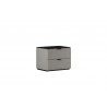 Massimo Nightstand in Light Gray-side view