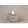 Damien Nightstand in Light Gray-Lifestyle 2