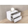 Damien Nightstand in White-Lifestyle 3
