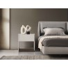 Raphael Nightstand in Light Gray- Lifestyle 2