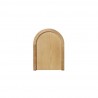 Manhattan Comfort Versailles End Table in Nature Cane Top