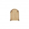 Manhattan Comfort Versailles End Table in Nature Cane Bottom