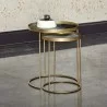 Sunpan Thalia Nesting Table - Set of Two - Lifestyle - Sunpan Thalia Nesting Table - Set of Two - Lifestyle