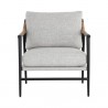 Sunpan Meadow Lounge Chair - Vault Fog - Front Angle