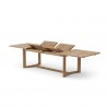 Anderson Teak 11-pc Catania Dining Set table extended