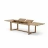 Anderson Teak 11-pc Catania Dining Set table extended - Anderson Teak 11-pc Catania Dining Set table extended