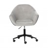 Sunpan Mike Officer Chair Polo Club Stone / Dillon Thunder - Front Angle