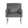 Sunpan Orest Lounge Chair - Cantina Magnetite - Front Angle