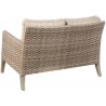 Alfresco Home Cornwall Deep Seating Love Seat - Back Side Angle
