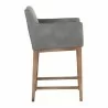 Sunpan Lionel Counter Stool - Bravo Metal - Side Angle - Sunpan Lionel Counter Stool - Bravo Metal - Side Angle