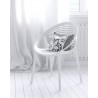 Gravely Arm Chair White Polypropylene -  Lifestyle