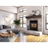 Osburn Stoves Everest II Fireplace With Heat Activated Variable Speed Blower - Lifestyle 