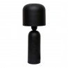 Moe's Home Collection Echo Table Lamp in Black - Front Angle