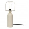 Moe's Home Collection Echo Table Lamp in Cream - Angle