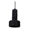 Moe's Home Collection Shine Pendant Lamp - Black - Closeup Angle