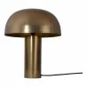 Moe's Home Collection Nanu Table Lamp BRass - Closeup Angle - Moe's Home Collection Nanu Table Lamp BRass - Closeup Angle