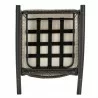 Manhattan Comfort Furttuo Steel Rattan Outdoor Rocking Chair with Cushions in Cream Bottom - Manhattan Comfort Furttuo Steel Rattan Outdoor Rocking Chair with Cushions in Cream Bottom