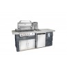 Bull BBQ Outdoor Kitchen - Angled View 1