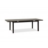 Whiteline Modern Living Alum Indoor / Outdoor Extendable Dining Table