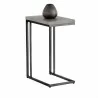 Sunpan Sawyer End Table Antique Brass-White / Black-Grey - Lifestyle - Sunpan Sawyer End Table Antique Brass-White / Black-Grey - Lifestyle