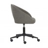 Sunpan Thatcher Office Chair - Antique Grey - Side Angle