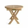 Bahama 20-inch Mini Side Round Folding Table-2 - Bahama 20-inch Mini Side Round Folding Table-2