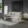 Sunpan Kourtney Swivel Lounge Chair Zenith Graphite Grey - Lifestyle