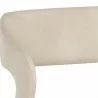 Sunpan Madura Banquette Polo Club Muslin-Bravo Cream - Seat Closeup Top Angle - Sunpan Madura Banquette Polo Club Muslin-Bravo Cream - Seat Closeup Top Angle
