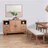 Olejo Sideboard in Natural - Lifestyle 3
