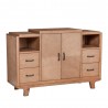 Olejo Sideboard in Natural - Angled