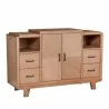 Olejo Sideboard in Natural - Angled - Olejo Sideboard in Natural - Angled